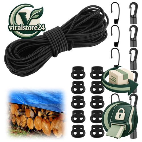 Gummiseil 5mm 15m - gummiseil,