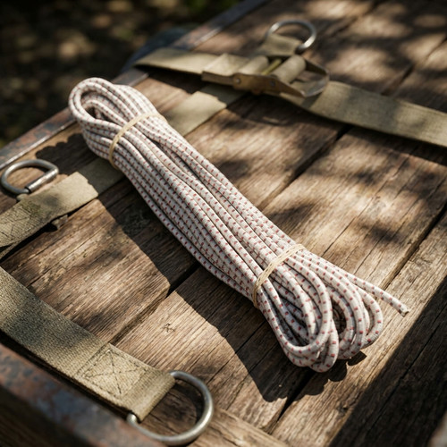 25m 6mm expanderseil - 25m, gummiseil
