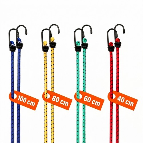 Spanngummi 100 cm mit - 8x,